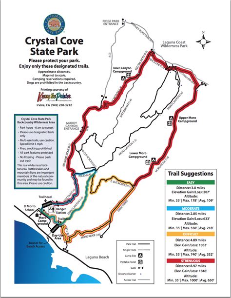 crystal cove map